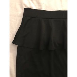 Mossimo Supply Co. Skirts - Peplum Pencil Skirt Mossimo Supply Co. Skirts - Peplum Pencil Skirt